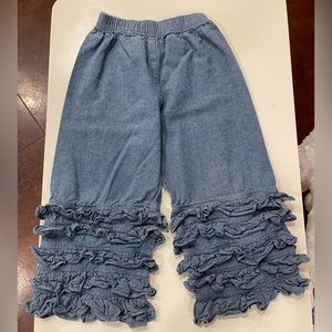 Ruffle Bottom Jeans - size 2T